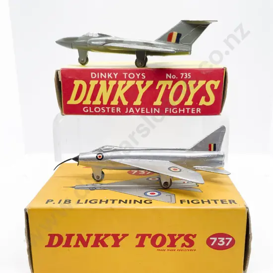 Boxed Dinky 735 and 737