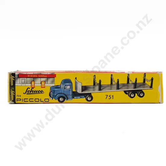 Boxed Schuco Piccolo 751 Timber Truck
