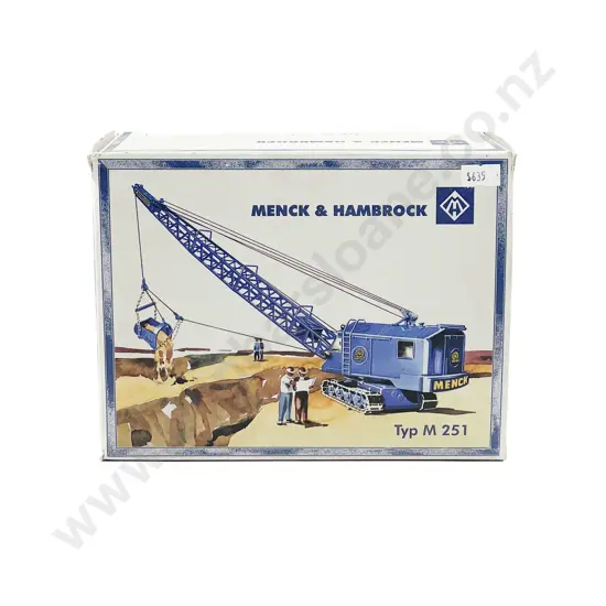 Boxed As New NZG No. 470 Menck & Hambrock 1:50 Typ M 251 Crane