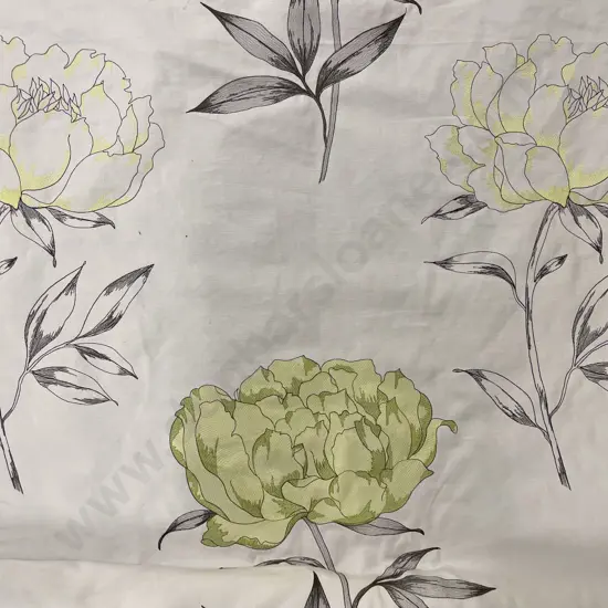 French Echelon Fabrics Bellisimo Lime Colourway