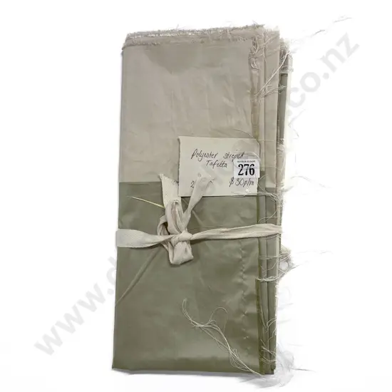 Remnant Piece Striped Taffeta