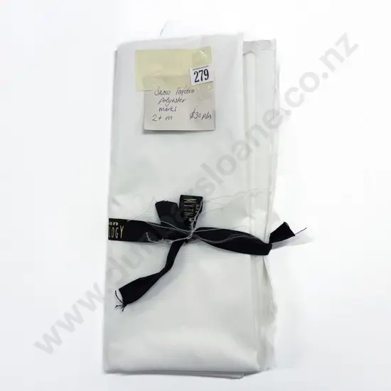 Remnant Piece Snow Taffeta