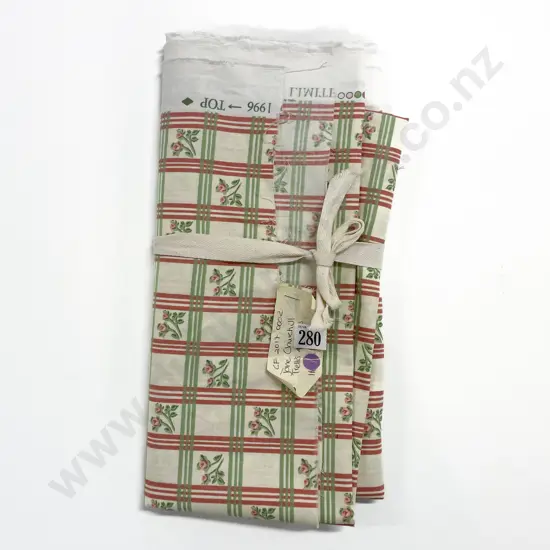 Remnant Piece Jane Churchill Trellis & Roses