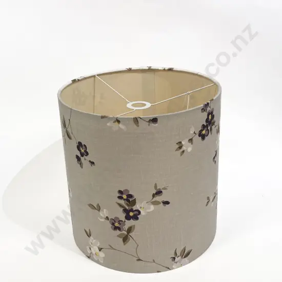Floral Linen Shade