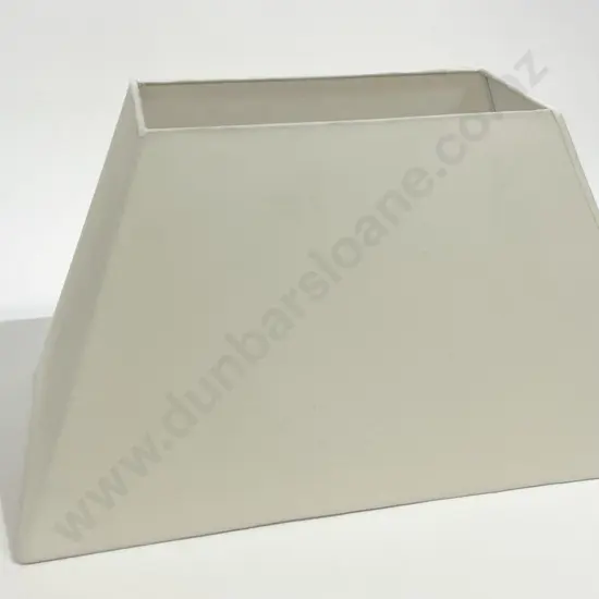 Rectangular Cream Linen Shade