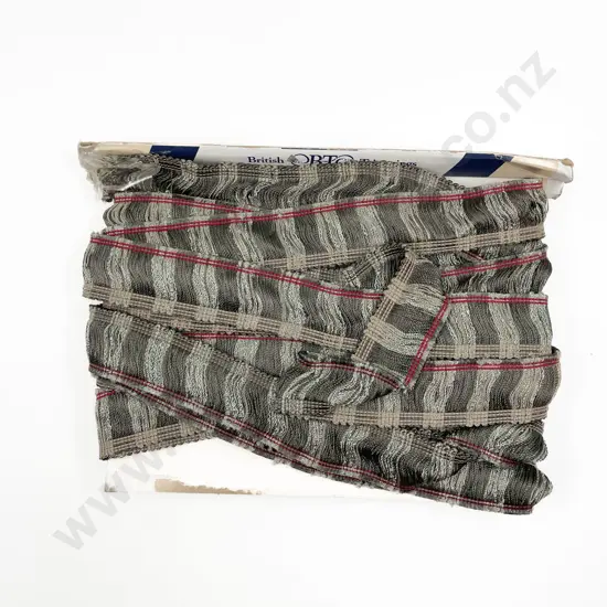 Remainder Length Two Tone Green Brushed Cotton Fringing