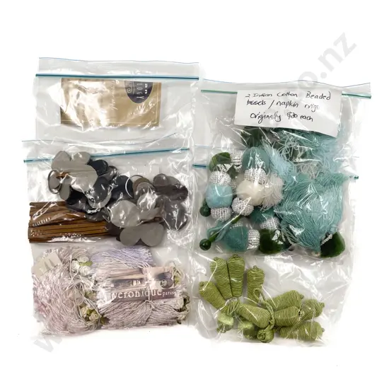 Selection Various Tassels