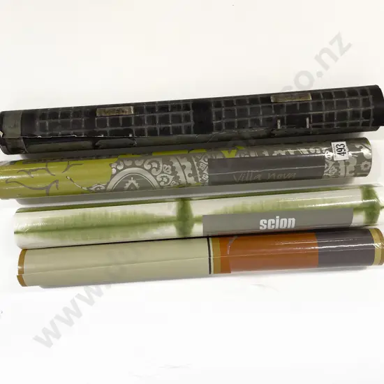 Four Various Rolls of Wallpaper