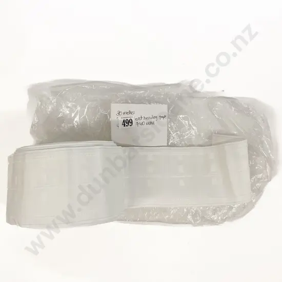 French Pleat Heading Tape