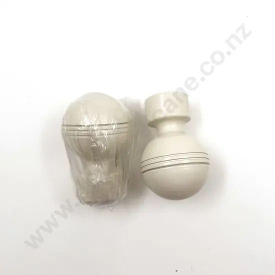 Pair of Metal Ball Rod Finials