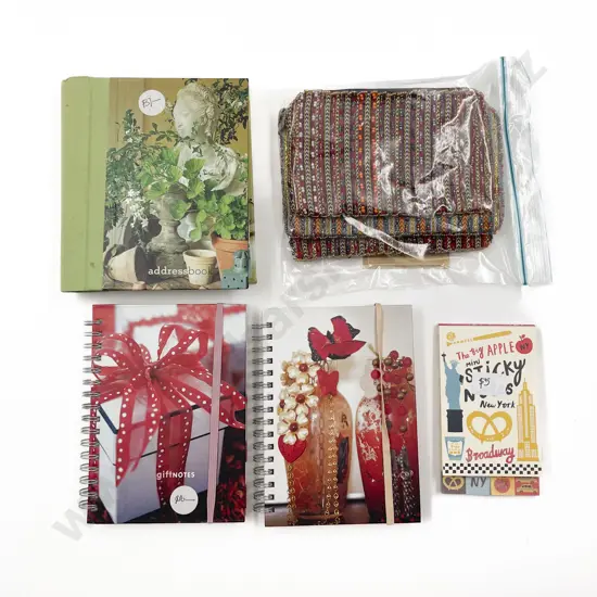 Various Designer Notebooks