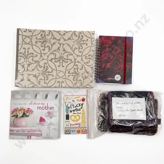 Various Designer Notebooks