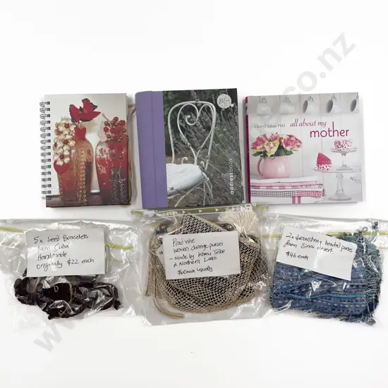 Various Designer Notebooks