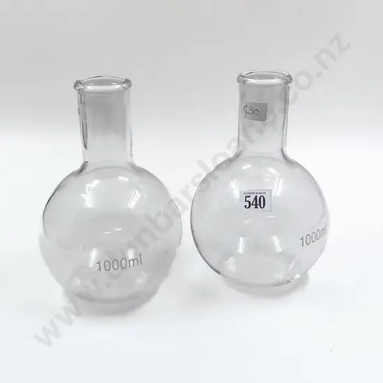 Four Designer Glass Carafes