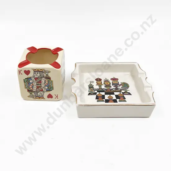 Two Carlton Ware Ash Trays