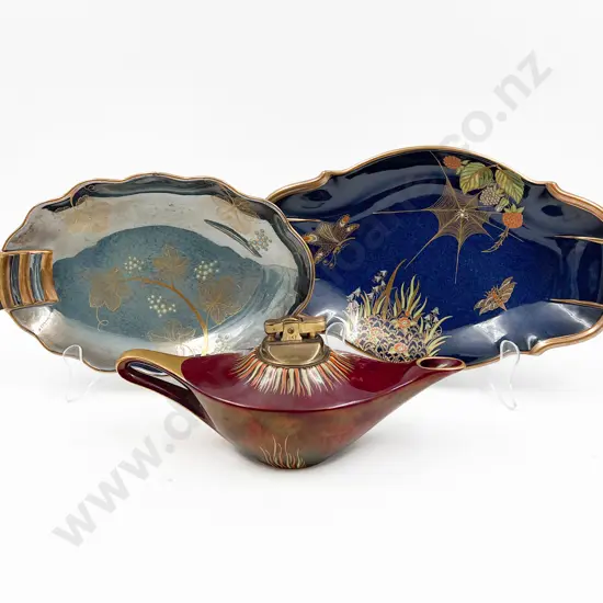 Carlton Ware Tea Pot with Two Dishes