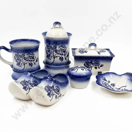 Quantity of Assorted Carlton Ware Including Floral Clogs