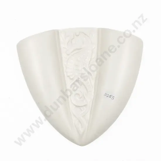 Wall Pocket with Seahorse Motif