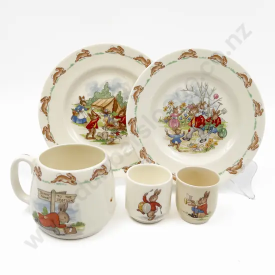 Four Pieces of RD Bunnykins