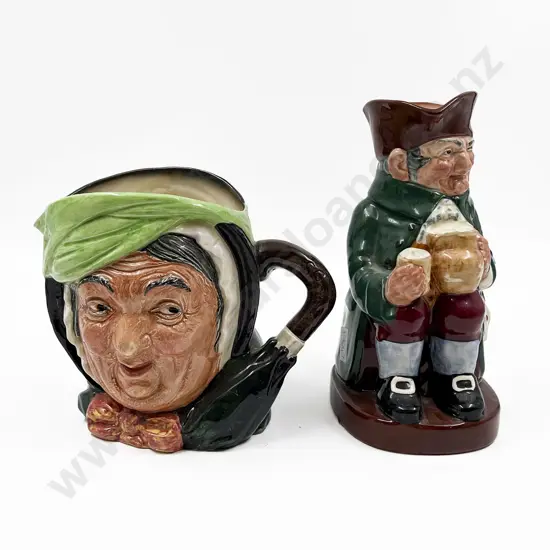 RD Toby Jug and Character Jug (chip)