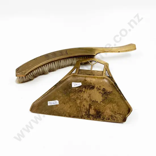 Brass Crumb Tray and Brush