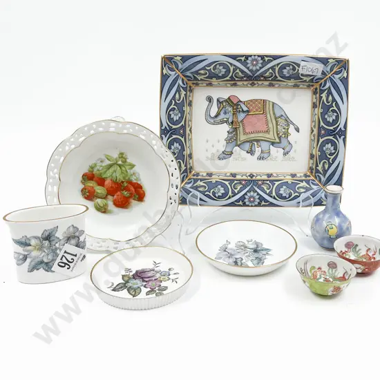 Small Quantity of Assorted Fancy China Including Worcester