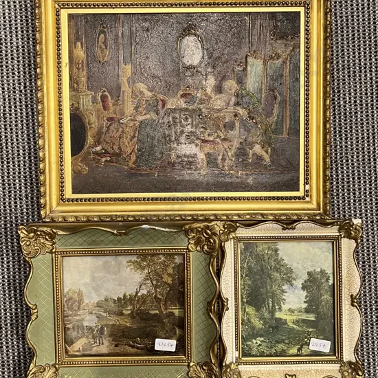 Three Assorted Framed Works