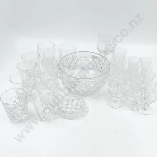 Quantity of Assorted Crystal