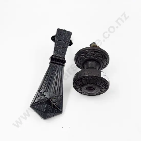 Vintage Door Knocker and Handle