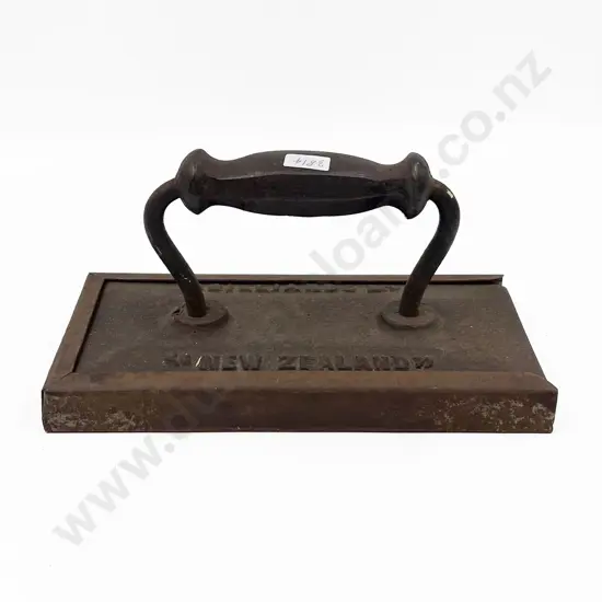 Vintage Billiard Table Beige Iron