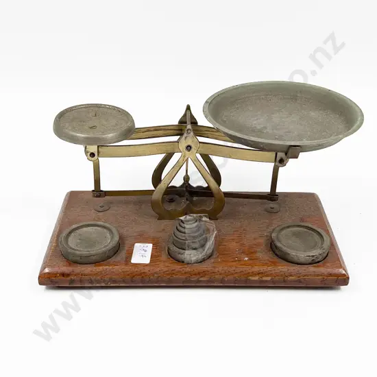 VIntage Postal Scale and Weights