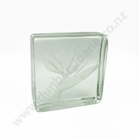 Debra F. Rabb "Bird of Paradise" Glass Ornament