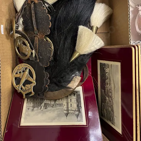 VIntage Sporran Together with Assorted Brass