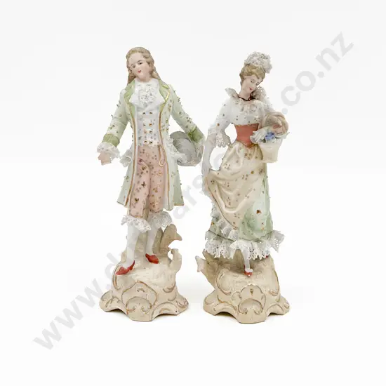 Two Dresden Figures