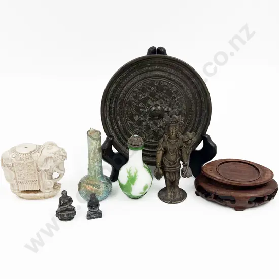 Small Quantity of Assorted Including Small Ivory Elephant etc