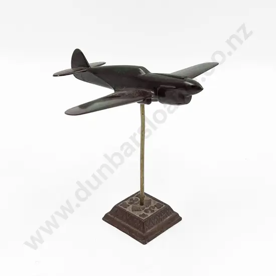 Vintage Aeroplane Form Desk Stand