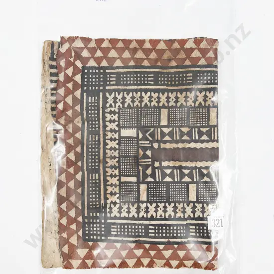 Two Small Tapa Cloths