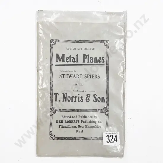 Scotch and English Metal Planers by Spyers/Novice