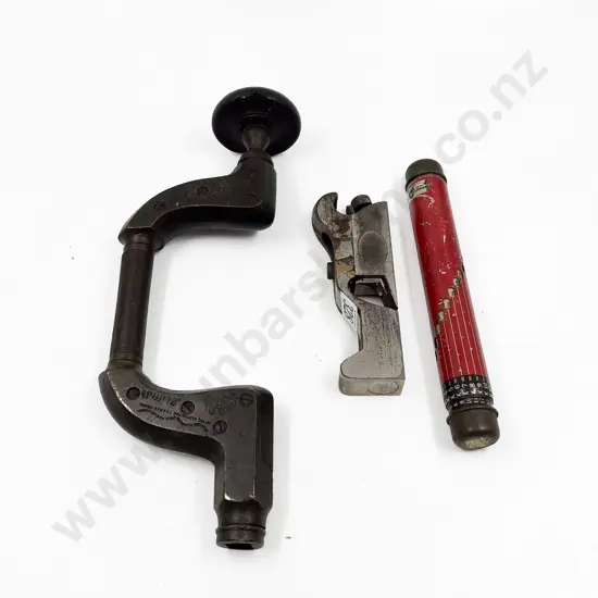 Vintage Hand Drill with Small Planer