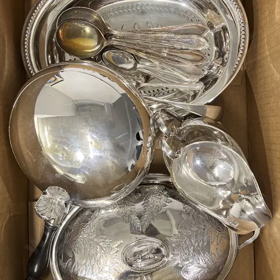 Box of Assorted S/P Together with Placemats