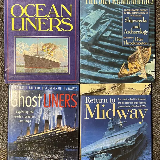 Three Books on Maritime Disasters with Other (4)