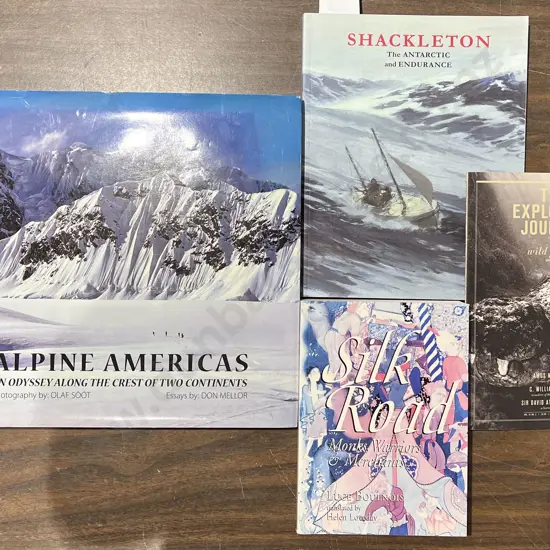 Two Books on Antartica with Two Others (4)
