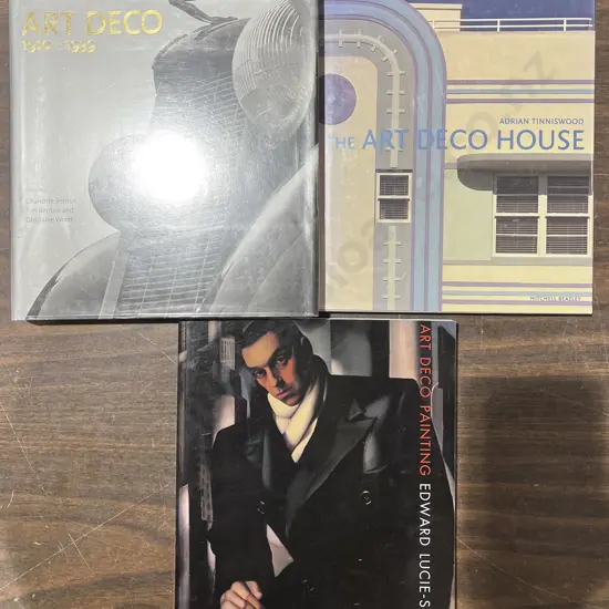 Three Art Deco Reference Books