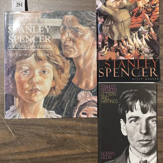 Three Stanley Spencer Reference Books