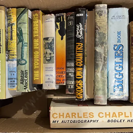 Quantity of Assorted Vintage Novels together with Quantity of Naval Reference