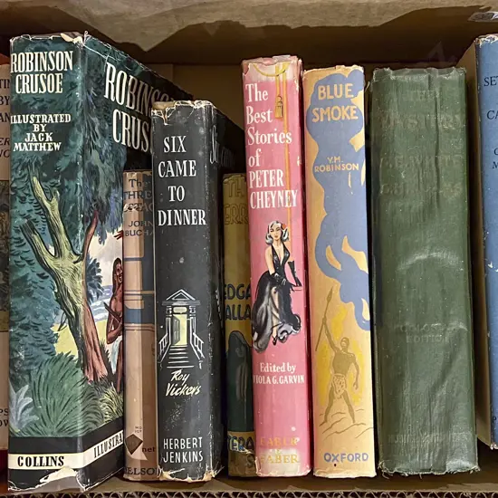 Quantity of Assorted Vintage Novels
