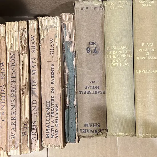 Quantity of Books by Bernard Shaw (15)