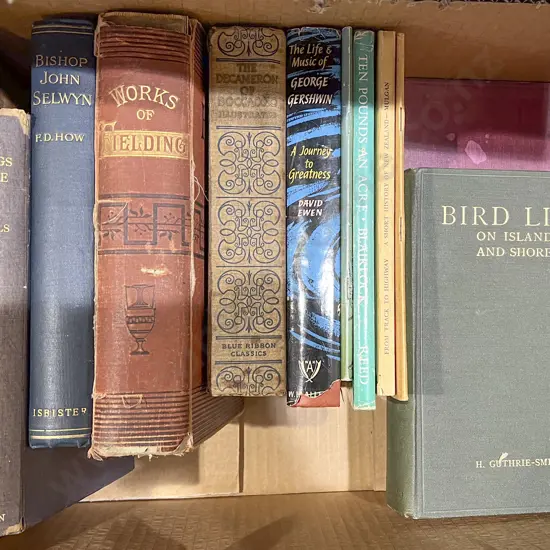 Quantity of Assorted Vintage Books
