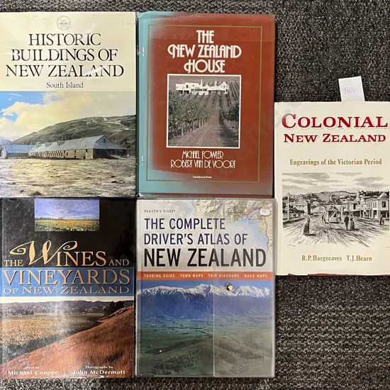 Five New Zealand Reference Books