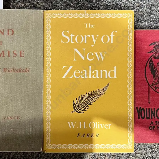 Three Vintage New Zealand Reference Books